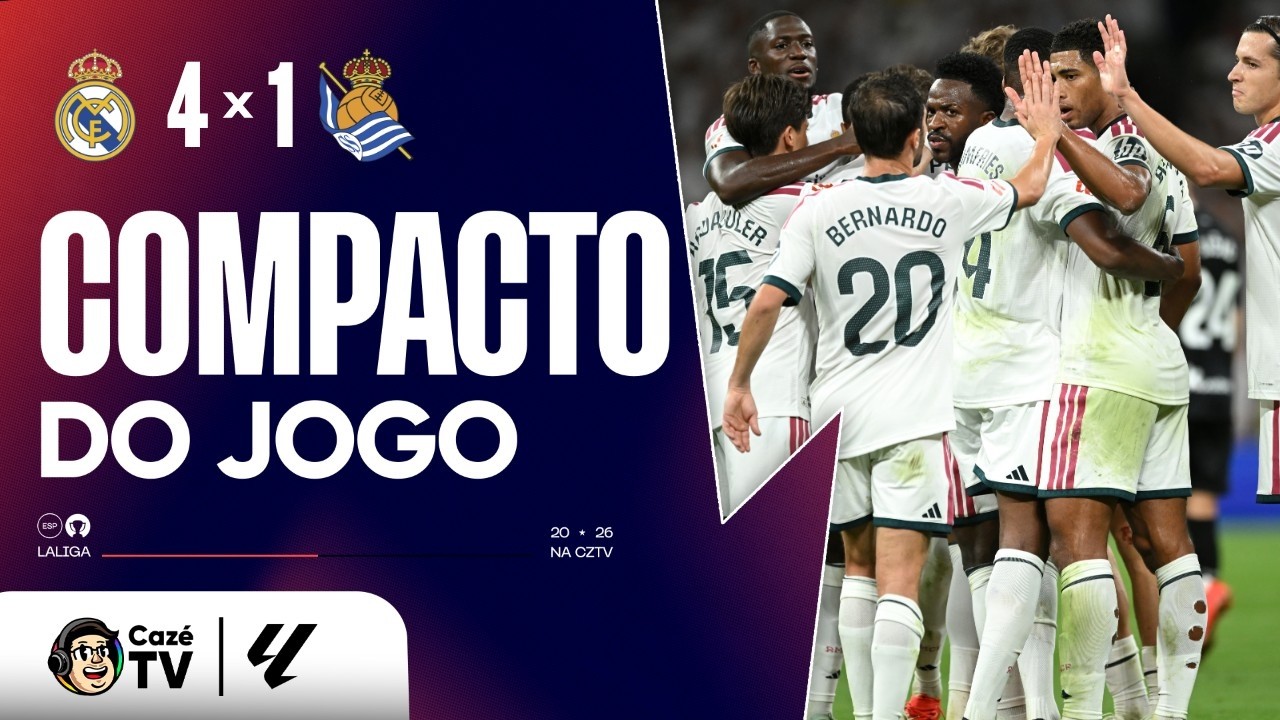 COMPACTO: REAL MADRID 4 X 1 REAL SOCIEDAD | LALIGA 26/27