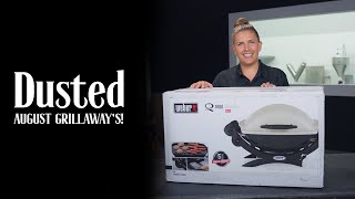 Dusted's August 2024 Grillaways! - Review of Weber Q1000 Liquid Propane Grill