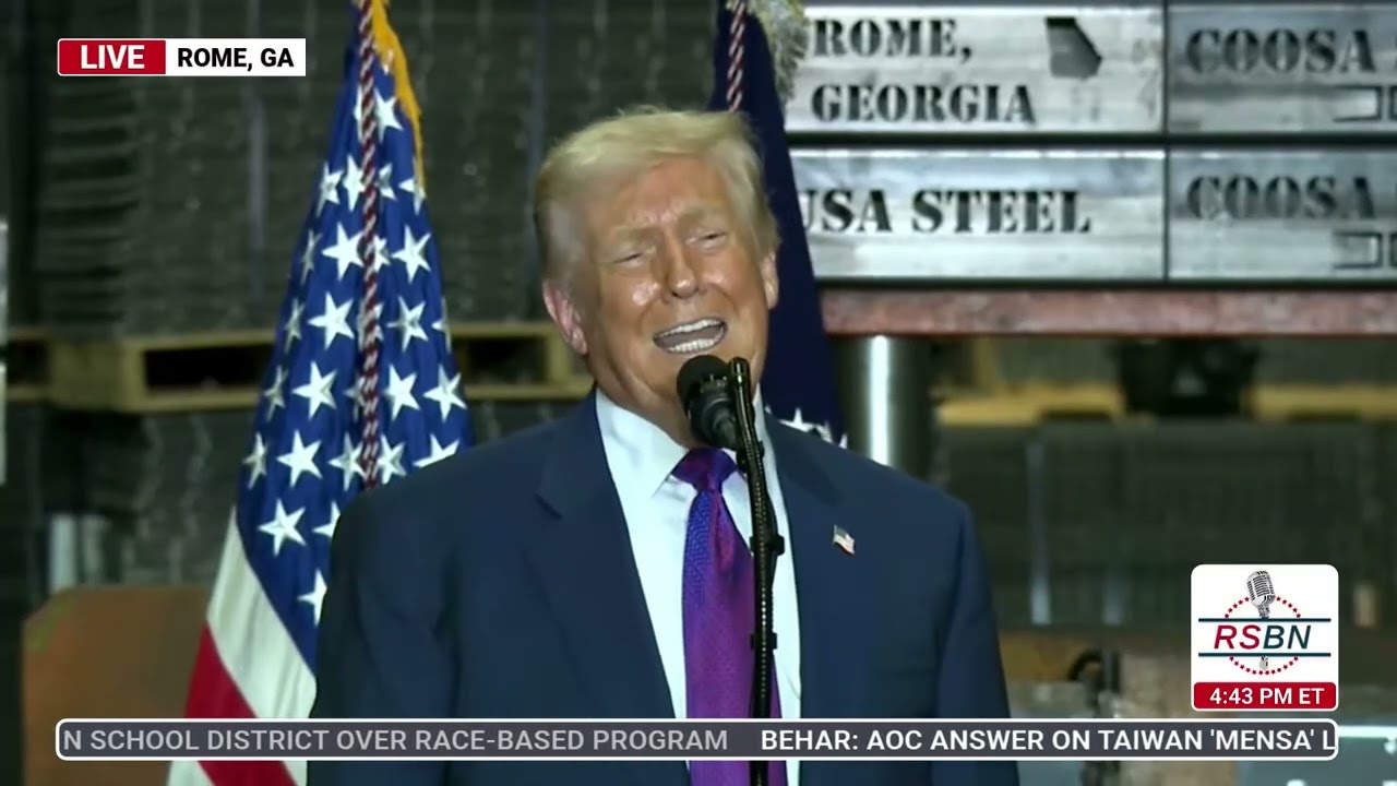 WATCH: President Trump Speaks to the Rome, GA Crowd on Election Integrity and More - 02/19/26