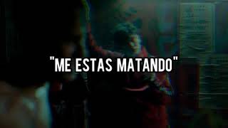 Aleman -Me estas matando (Letra)
