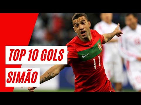 Top 10: Gols de SIMÃO - Os MELHORES GOLS da carreira de SIMÃO