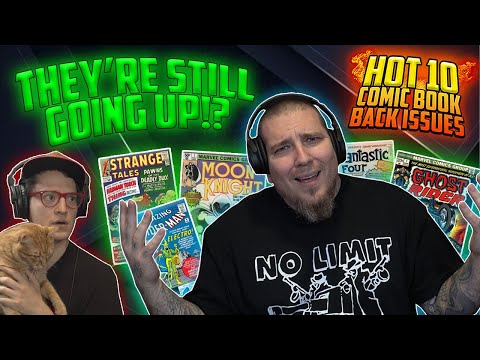 The Comic Book Sales Leading the Market RIGHT NOW! // HOT10 Back Issues ft. GemMintCollectibles