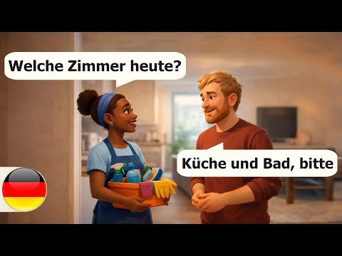 20 Minutes of Daily German Conversation | Useful Dialogues in German (A1-A2 Level)