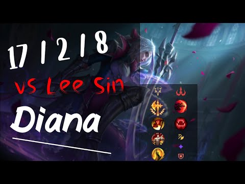 Diana Jungle vs Lee Sin - Challenger Replay KR