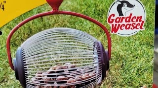 Garden Weasel small nut gatherer roller picker upper.