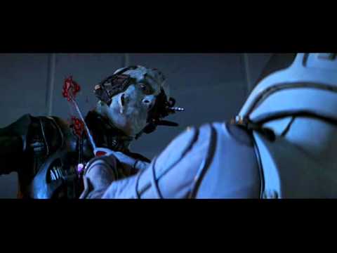 Enterprise E Deflector Dish Zero G Battle