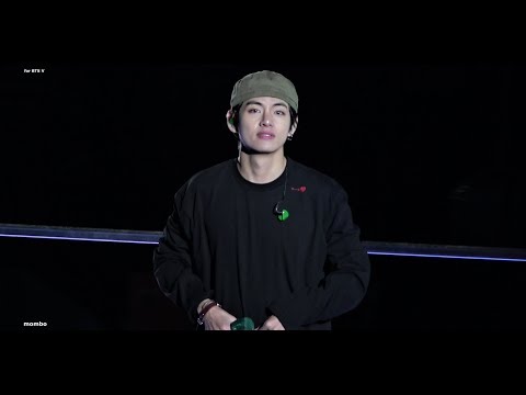 4k 191026 SEOUL SPEAK YOURSELF THE FINAL - 엔딩 인사 방탄소년단 뷔 FOCUS (BTS V)