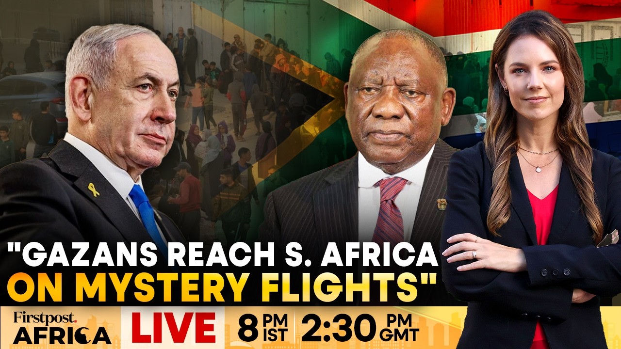 Israeli Group Sends Palestinians from Gaza to South Africa: Report | Firstpost Africa | N18G