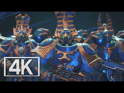 WARHAMMER 40K Thousand Sons Scene (2024) Space Marine 2 4k Ultra HD