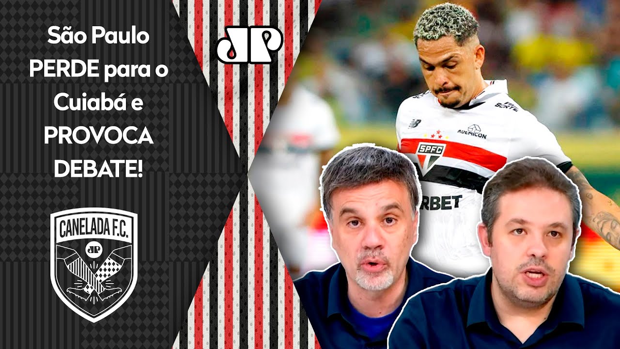 "ISSO É UMA LOUCURA! Eu NÃO VEJO NENHUM MOTIVO para o São Paulo..." DERROTA pro Cuiabá GERA DEBATE!