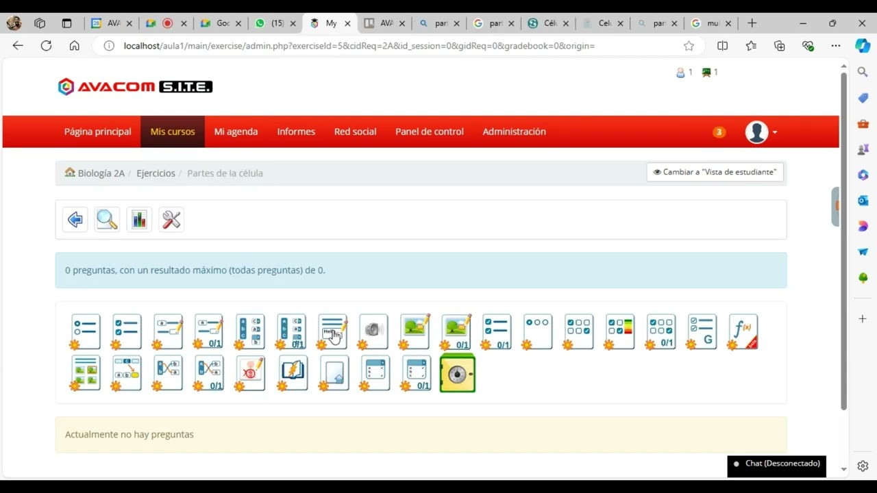 3.2.1 Crear ejercicio de única respuesta y múltiple respuesta