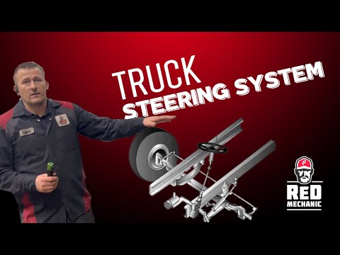 Truck steering system inspection