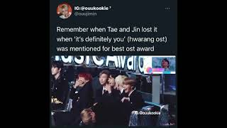 Download lagu Remember V and Jin (BTS)’s reaction when they got nominated for best OST 😂😂💜 #V #Taehyung #Jin mp3 Download lagu Remember V and Jin (BTS)’s reaction when they got nominated for best OST 😂😂💜 #V #Taehyung #Jin mp3