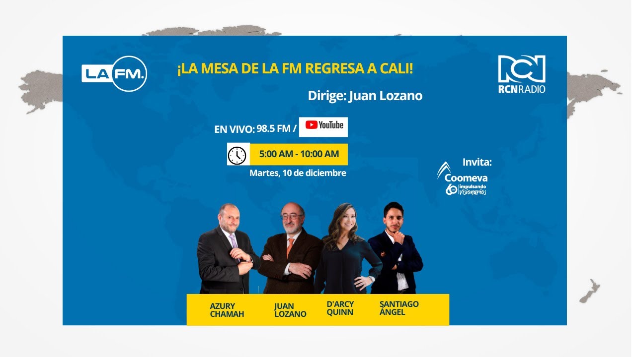 EN VIVO - Noticiero La FM de RCN  10 de diciembre de 2024