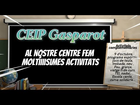 Vídeo Colegio Gasparot