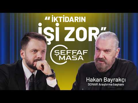 Hakan Bayrakçı: "Bugünkü Atmosferde İktidarın İşi Zor!" | Hakan Bayrakçı Şeffaf Masa’da