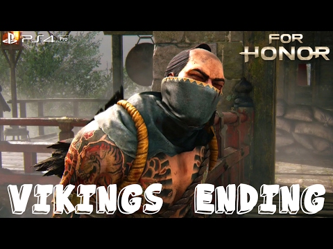 For Honor (Walkthrough/Let's Play) Part 6 - VIKINGS CAMPAIGN FINAL BOSS / ENDING (PS4 Pro) FULL GAME