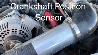 Crankshaft Position Sensor Replacement Ford 4.0 Liter.