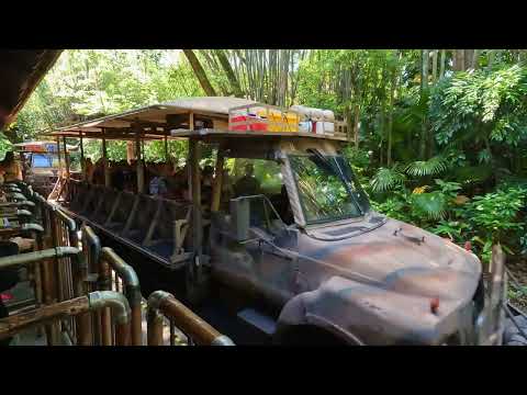 Disney's Kilimanjaro Safaris and Gorilla Falls Exploration Trail - Animal Kingdom 2022 [4K POV]