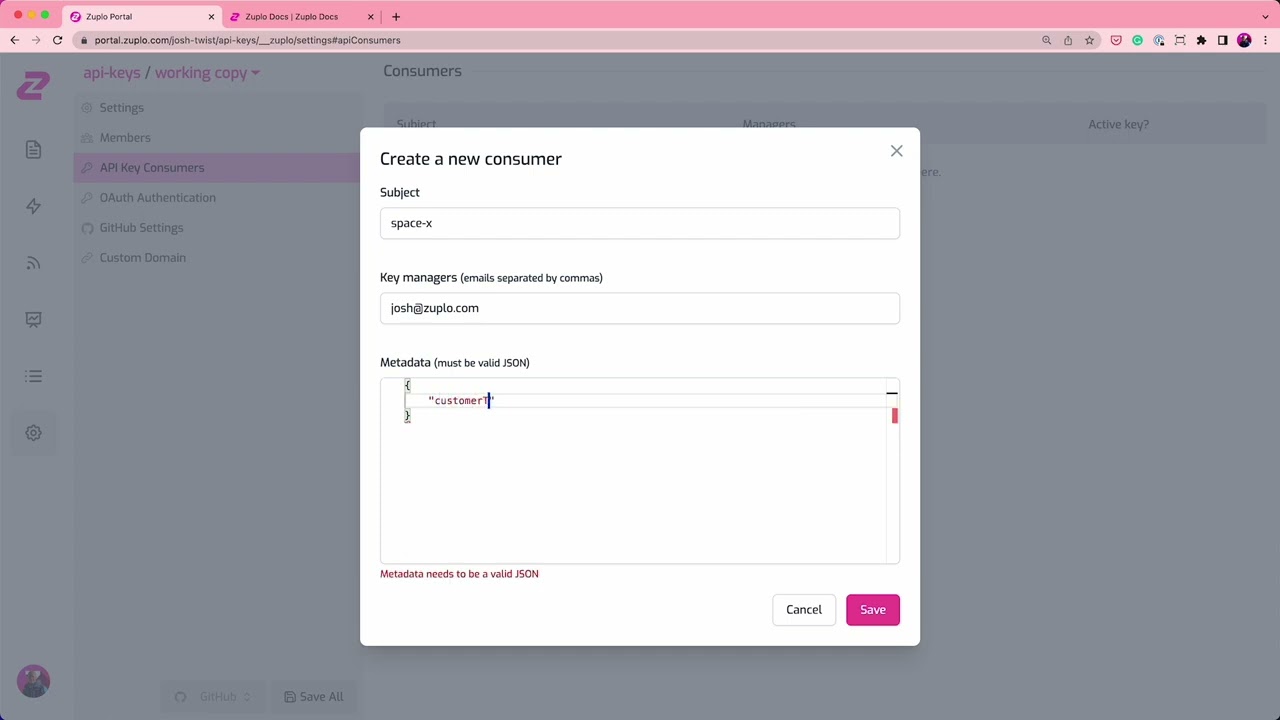Add API-Key Authentication to any API