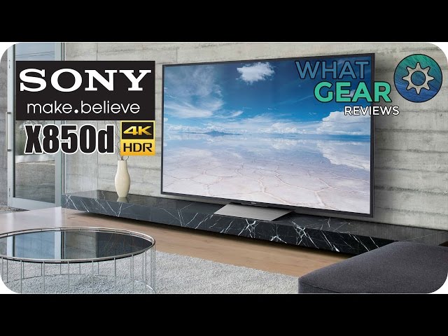 Video Teaser für SONY X850d 4K HDR TV - Top 5 Features