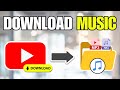 How To Download Music From YouTube As MP3 Laptop PC