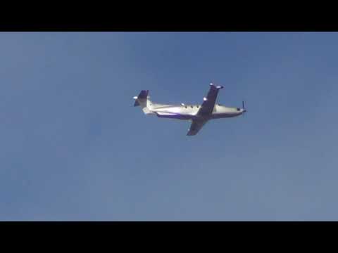 Jetfly Aviation LX JFZ Pilatus PC 12 47E arrives Cambridge 11oct21 1231pm  JFA16T from ESH Brighton