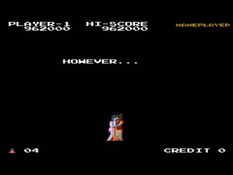 The Legend of Kage Loop2 1984 Taito Mame Retro Arcade Games