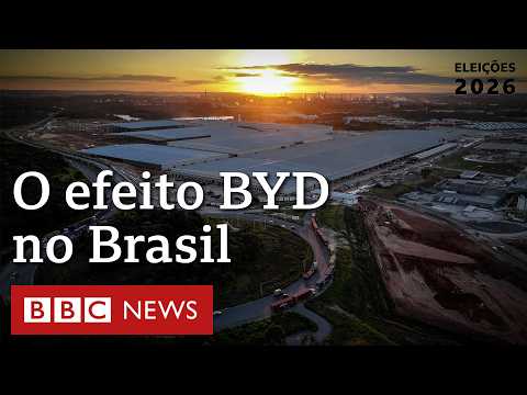 BYD: BBC visita cidade baiana que recebeu a maior fábrica de carros chineses da América Latina