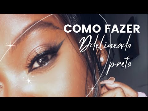 COMO FAZER UM DELINEADO PRETO? por Melanie de Vales | Moçambique / Mozambique