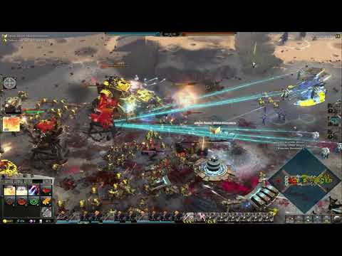 Warhammer 40k Eldar vs Orks  - Longest Battle - DoW 3 - Deathwatch mod