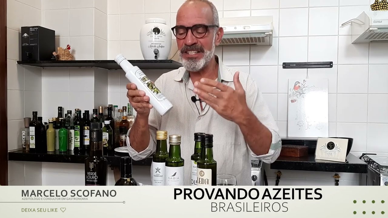 Provando AZEITES BRASILEIROS | Marcelo Scofano