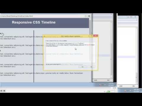Learn to design a CSS3 timeline Part 5