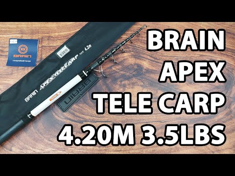  Карповик Brain Apex Tele Carp 4.20m 3.5lbs tele (телескопічне коропе вудлище)