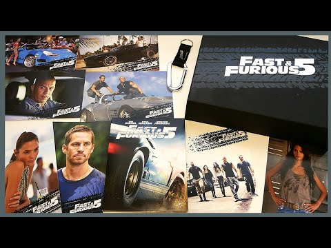 FAST FIVE - LIMITED BLU-RAY/DVD COLLECTOR'S EDITION UNBOXING -  FAST & FURIOUS 5