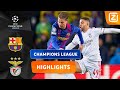 EEN HELE LASTIGE STRIJD! ⚔️ | Barcelona vs Benfica | Champions League 2021/22 | Samenvatting