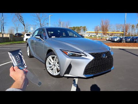 2021 Lexus IS 300: Start Up, Walkaround, Test Drive and Review