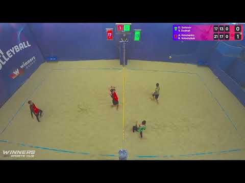 03:25 D. Safonov / V. Dudnyk - A. Holubenko / R. Voloshchuk 21.10.2022 | Winners Beach Volleyball