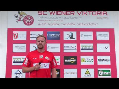 SC Wiener Viktoria Neuzugang Reinhard Schlossinger im Word Rap