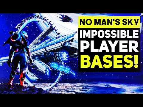 The Most Impossible Player BASES In No Man's Sky: Futuristic Battle Cruiser, Mega Cities & More!