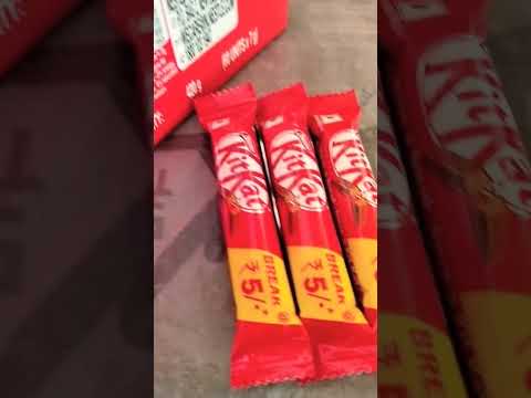 Rs.5 Kit Kat🍫 Nestle Chocolate🍫 #candy #chocolate #nestle #nestlecream #kitkatmilkshake