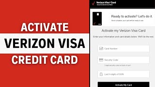 How To Activate Verizon Visa Credit Card Online 2024 (Step-By-Step Guide)