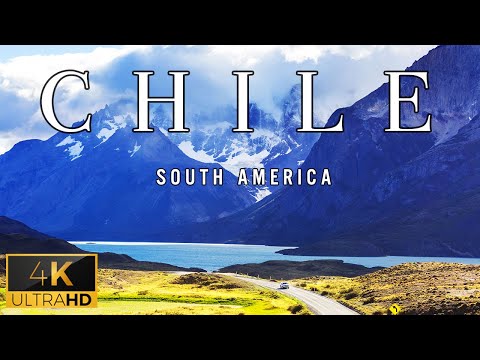 FLYING OVER CHILE (4K UHD) - Wonderful Natural Landscape With Calming Music For New Fresh Day