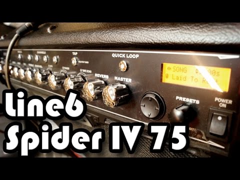 Line 6 Spider IV 75 Sound Demo
