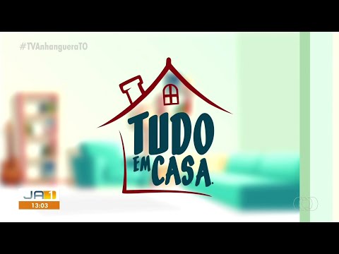 Vinheta do quadro "Tudo em Casa" da TV Anhanguera Tocantins
