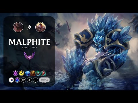 Malphite Top vs Jayce - KR Master Patch 13.11