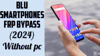 Blu android phone frp Bypass  || blu smartphones google account unlock (without pc)(2024)