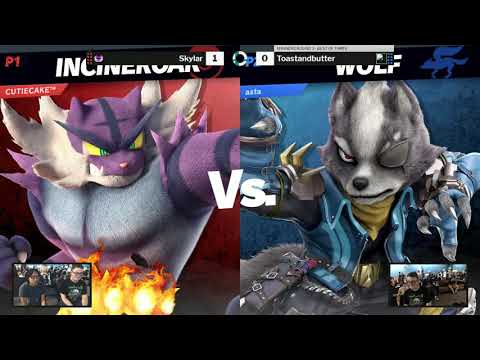 Sink or Swim 143 SSBU WR2 - Skylar (Incineroar) vs Toastandbutter (Sonic)
