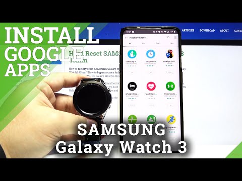 How to Install Apps in SAMSUNG Galaxy Watch 3 – Download Application