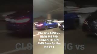 CLS 550 4matic vs BMW M5  COMPETITION, Benz by 1